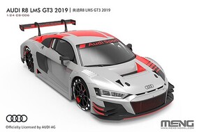 Meng 1/24 2019 Audi R8 LMS GT3 2-Seater Racing Sports Car (New Tool)
