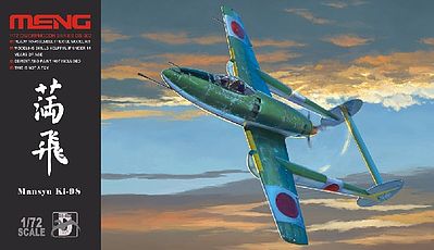 Meng Mansyu Ki98 Ground Attack Aircraft Plastic Model Airplane Kit 1/72 Scale #ds2