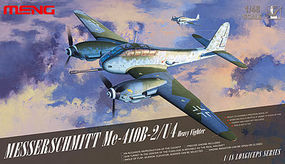 Meng ME 410B-2/U4 Heavy Fighter Plastic Model Airplane Kit 1/48 Scale #ls001