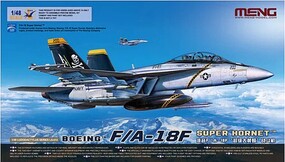 Meng F/A18F Super Hornet Fighter Plastic Model Airplane Kit 1/48 Scale #ls013