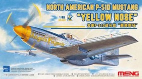 Meng 1/48 P51D Mustang Yellow Nose Fighter Meng 1/48 P51D Mustang Yellow Nose Fighter