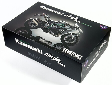 Meng Kawasaki Ninja H2R Pre-Colored Ed Plastic Model Motorcycle Kit 1/9 Scale #mt001s