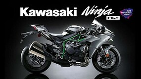 Meng Kawasaki Ninja H2 Pre-Colored Plastic Model Motorcycle Kit 1/9 Scale #mt002s