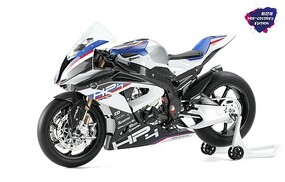 Meng BMW HP4 Race Edition Pre-Colored Plastic Model Motorcycle Kit 1/9 Scale