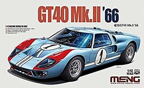 Meng '66 Ford GT40 MK.II Plastic Model Car Vehicle Kit 1/12 Scale #rs002