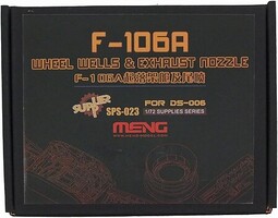 Meng F-106A Wheel Wells & Ex Nozzle Plastic Model Vehicle Accessory 1/72 Scale #sps023 Meng F-106A Wheel Wells & Ex Nozzle Plastic Model Vehicle Accessory 1/72 Scale #sps023