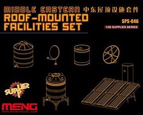 Meng Middle Eastern Roof-Mounted Facilities Set Plastic Model Military Diorama 1/35 #sps46 Meng Middle Eastern Roof-Mounted Facilities Set Plastic Model Military Diorama 1/35 #sps46