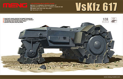 Meng Vskfz 617 Minenraumer Plastic Model Military Vehicle Kit 1/35 Scale #ss001
