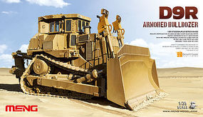 Meng D9R D00B1 ARMORED BULDOZER 1/35 Scale Plastic Model Military Vehicle #ss002
