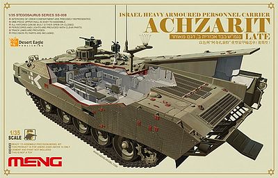 Meng Israeli Achzarit Late Plastic Model Military Vehicle Kit 1/35 Scale #ss008