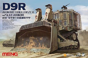 Meng D9R Armored Bulldozer with Slat Armor Plastic Model Military Vehicle Kit 1/35 Scale #ss10 Meng D9R Armored Bulldozer with Slat Armor Plastic Model Military Vehicle Kit 1/35 Scale #ss10