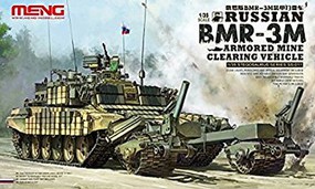 Meng Russian BMR3M Armored Mine Clearing Vehicle Plastic Model Military Vehicle Kit 1/35 #ss11
