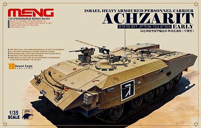Meng Achzarit Early Israeli Heavy Armored Vehicle Plastic Model Personnel Carrier Kit 1/35 #ss3