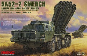 Meng 9A52-2 SMERCH Russian Long Range Rocket Launcher Plastic Model Kit 1/35 #ss9