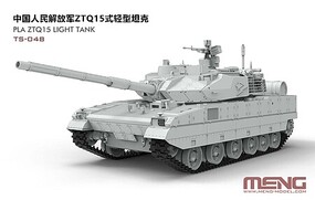 Meng PLA ZTQ15 Black Panther Light Tank Plastic Model Military Vehicle Kit 1/35 Scale #ts048