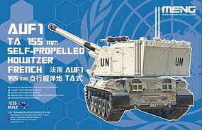 Meng Auf1 TA 155mm Self-Propelled Howitzer French Tank Plastic Model Kit 1/35 #ts24