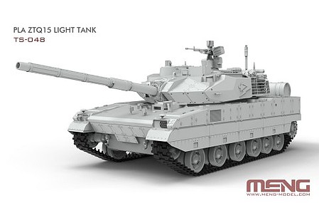 Meng PLA ZTQ15 Black Panther Light Tank Plastic Model Military Vehicle Kit 1/35 Scale #ts48