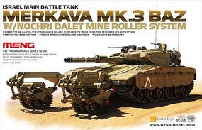Meng Merkava Mk III BAZ Israeli MBT Plastic Model Tank Kit 1/35 Scale #ts5