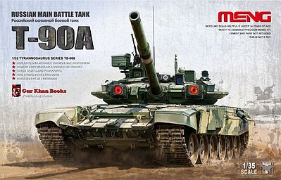 Meng T90A Russian Main Battle Tank Plastic Model Tank Kit 1/35 Scale #ts6