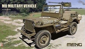 Meng MB Jeep Military Vehicle Plastic Model Military Vehicle Kit 1/35 Scale #vs011