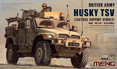 Meng 1/35 Husky TSV British Army Tactical Support Vehicle (New Tool)