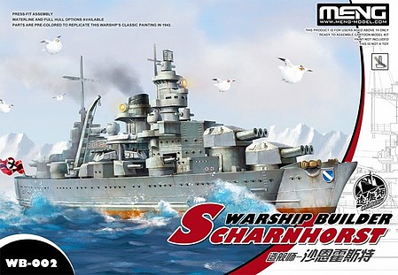 Meng Warship Builder Scharnhorst