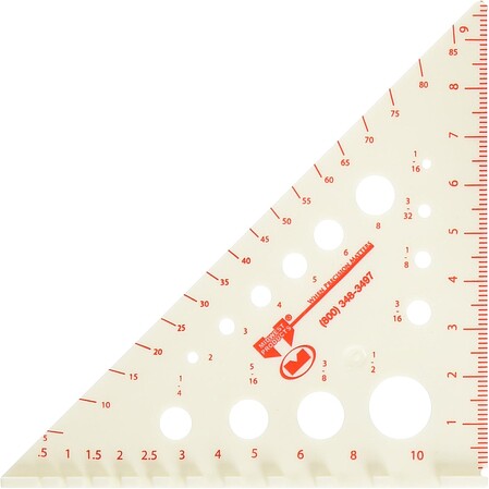 Midwest Hobby/Craft Square Precision Measuring Tool #1123