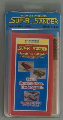 Midwest Sup-R-Sander Coarse Grit (D) Hobby Sanding Tool Sandpaper #1132