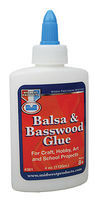 Midwest Balsa & Basswood Glue 4oz Hobby and Craft Wood Glue #361