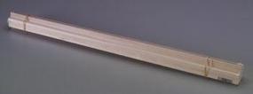 Midwest Basswood Strips (5/16x5/16x24) (18) Hobby and Craft Building Supplies #4077