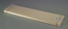 Midwest Basswood 6 x 24'' Sheet 3/32'' pkg(10) Hobby and Craft Building Supplies #4126