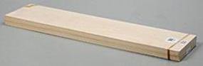 Midwest Basswood 6 x 24'' Sheet 1/8'' pkg(10) Hobby and Craft Building Supplies #4127