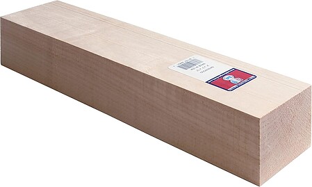 Midwest 4306 Basswood Sheets, 1/4 x 3 x 24-Inch