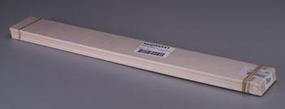 Midwest 1/16'' x 3'' x 24'' Basswood Flooring/Siding 3/8'' Groove Model Railroad Scratch Supply #4441