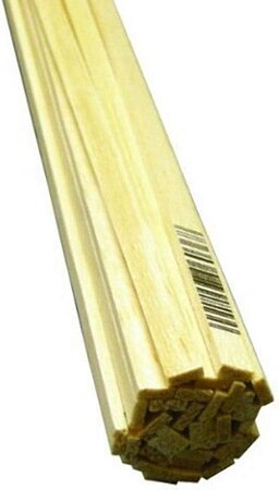 . Balsa Wood Strip 36 3/32X3/32