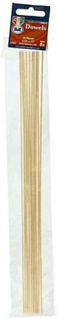 Midwest Wood Dowels 1/16x12 (10) Hobby and Craft Wood Dowel #7903