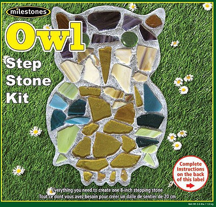 Midwest Milestones, Owl Step Stone Kit