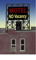 Miller N/Z MOTEL ROOFTOP SIGN