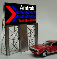 Miller AMTRAK ROADSIDE BILLBOARD Miller AMTRAK ROADSIDE BILLBOARD