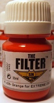 MIG Enamel Orange Filter for Extreme Decay 35ml Bottle