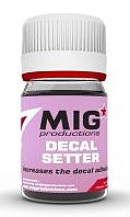 MIG Decal Setter Solution 35ml Bottle (Re-Issue) Hobby and Model Paint Supply #p251