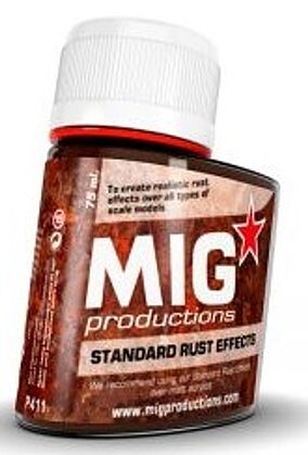 MIG Enamel Standard Rust Effect 75ml Bottle (Re-Issue) MIG Enamel Standard Rust Effect 75ml Bottle (Re-Issue)