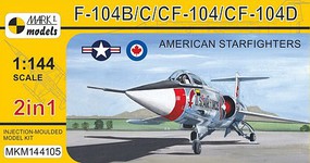 Mark-I 1/144 F104B/C/CF104 American Starfighter (2 in 1) Mark-I 1/144 F104B/C/CF104 American Starfighter (2 in 1)