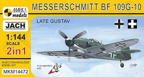 Mark-I 1/144 Messerschmitt Bf109G10 Late Gustav Fighter (2 in 1) Mark-I 1/144 Messerschmitt Bf109G10 Late Gustav Fighter (2 in 1)