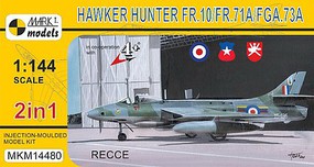 Mark-I 1/144 Hawker Hunter FR10/FR71A/FGA73A Recce Fighter (2 in 1) Mark-I 1/144 Hawker Hunter FR10/FR71A/FGA73A Recce Fighter (2 in 1)