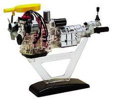 Minicraft Visible Rotary Engine Plastic Model Engine Kit 1/5 Scale #11201 Minicraft Visible Rotary Engine Plastic Model Engine Kit 1/5 Scale #11201