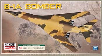 Minicraft B1A USAF Bomber Plastic Model Airplane Kit 1/144 Scale