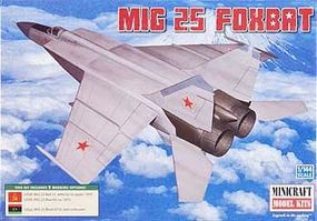 Minicraft MIG 25 Foxbat USSR Plastic Model Airplane Kit 1/144 Scale #14654