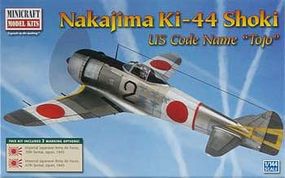 Minicraft Nakajima Tojo IJA Plastic Model Airplane Kit 1/144 Scale #14656