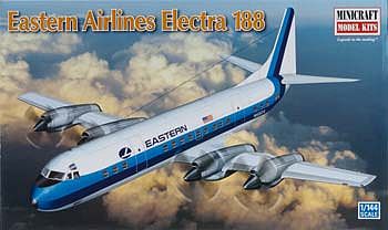Minicraft Eastern Airlines L-188 Electra Plastic Model Airplane Kit 1/144 Scale #14661